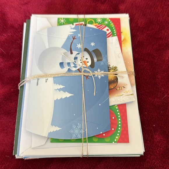 Christmas Holiday notecards with matching envelopes bulk bundle stationary - Picture 14 of 14
